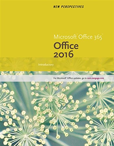 Book Cover New Perspectives Microsoft Office 365 & Office 2016: Introductory, Spiral bound Version