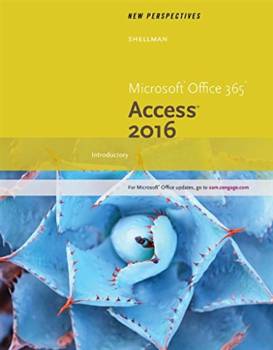 Book Cover New Perspectives Microsoft Office 365 & Access 2016: Introductory