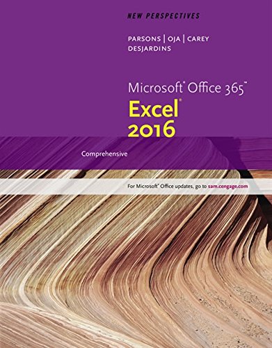 Book Cover New Perspectives MicrosoftOffice 365 & Excel 2016: Comprehensive