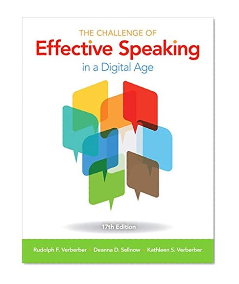 Book Cover The Challenge of Effective Speaking in a Digital Age
