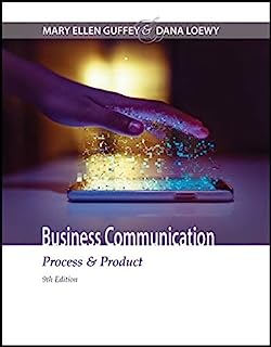 Book Cover Business Communication: Process & Product