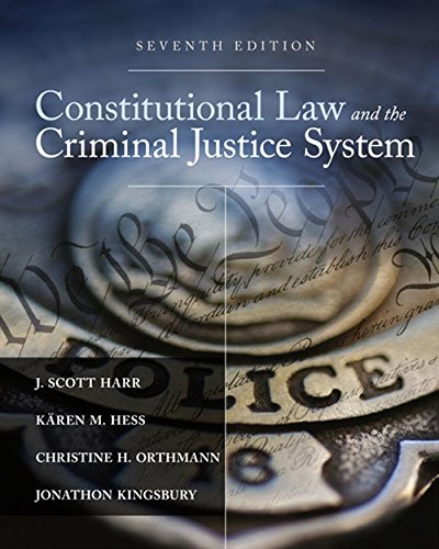 Book Cover Constitutional Law and the Criminal Justice System