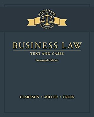 Book Cover Business Law: Text and Cases