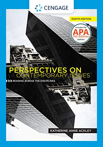 Book Cover Perspectives on Contemporary Issues with APA 8e Updates