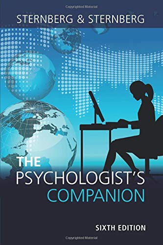 Book Cover The Psychologist's Companion: A Guide to Professional Success for Students, Teachers, and Researchers