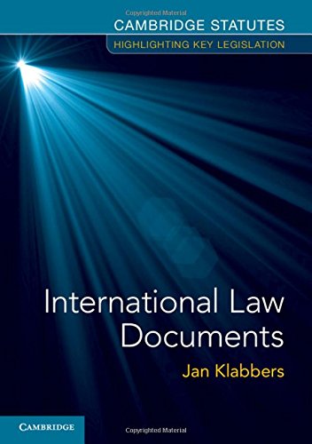 Book Cover International Law Documents