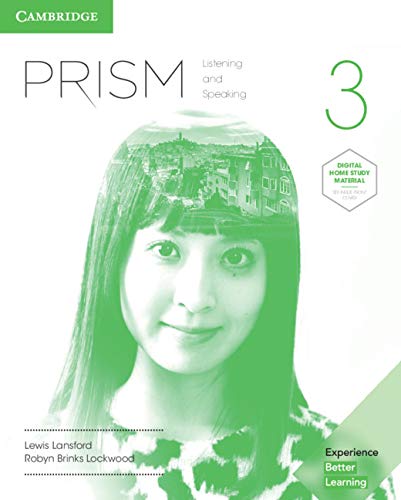 Book Cover Prism Level 3 Student's Book with Online Workbook Listening and Speaking