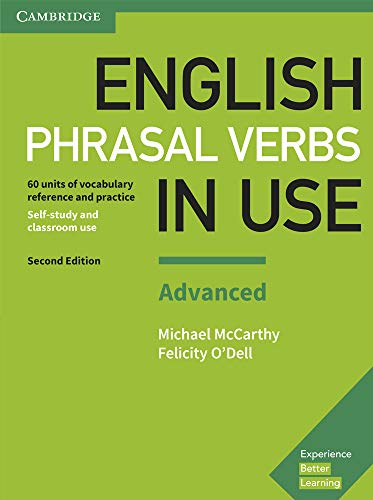 Book Cover English Phrasal Verbs in Use Advanced Book with Answers: Vocabulary Reference and Practice
