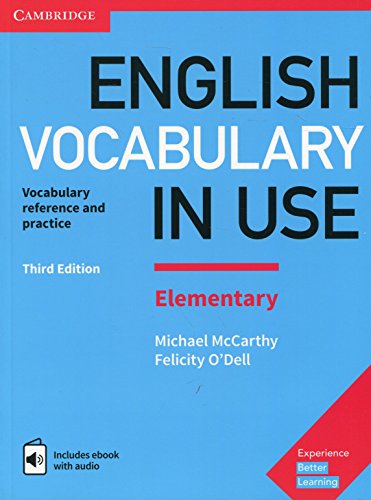 Book Cover English Vocabulary in Use Elementary Book with Answers and Enhanced eBook: Vocabulary Reference and Practice