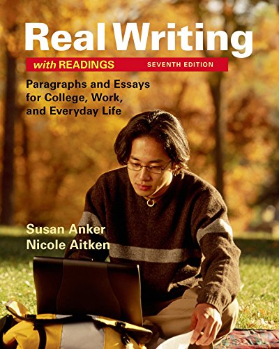 Book Cover Real Writing with Readings: Paragraphs and Essays for College, Work, and Everyday Life