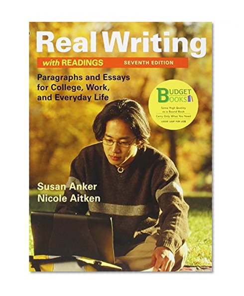 Book Cover Loose-leaf Version for Real Writing with Readings: Paragraphs and Essays for College, Work, and Everyday Life