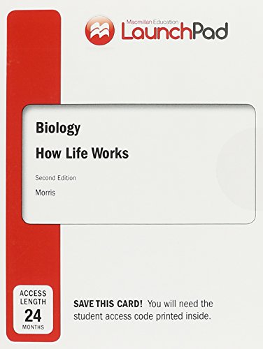 Book Cover LaunchPad for Biology: How Life Works (2-Term Access)