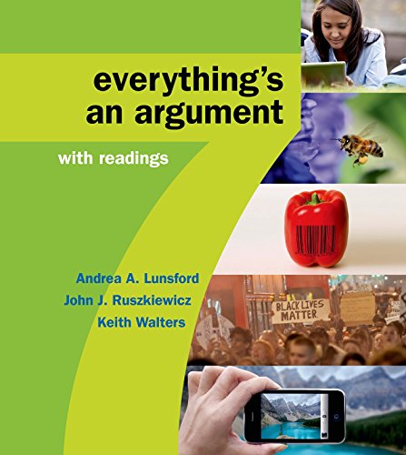 Book Cover High School Version for Everything's an Argument with Readings