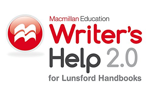 Book Cover Writer's Help 2.0, Lunsford Version (Twelve-Month Access)
