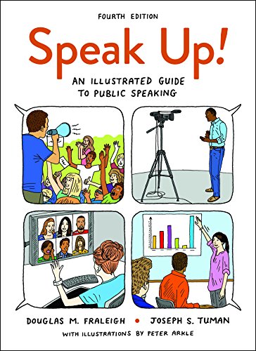 Book Cover Speak Up!: An Illustrated Guide to Public Speaking