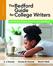 Book Cover The Bedford Guide for College Writers with Reader, Research Manual, and Handbook