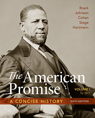 Book Cover The American Promise: A Concise History, Volume 1: To 1877