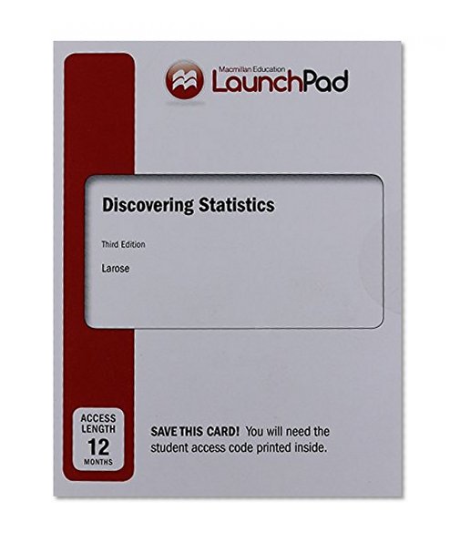 Book Cover LaunchPad for Discovering Statistics (Twelve Month Access)
