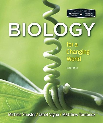 Book Cover Scientific American Biology for a Changing World