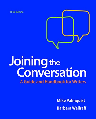 Book Cover Joining the Conversation: A Guide and Handbook for Writers
