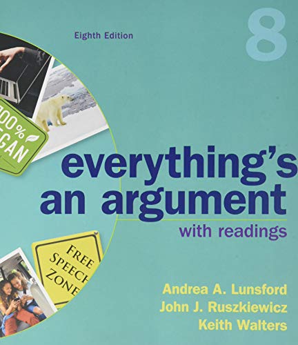 Book Cover Everything's An Argument with Readings