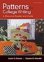 Book Cover Patterns for College Writing: A Rhetorical Reader and Guide