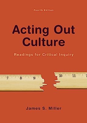Book Cover Acting Out Culture: Readings for Critical Inquiry