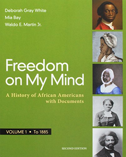 Book Cover Freedom on My Mind, Volume 1: A History of African Americans, with Documents