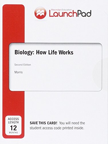 Book Cover LaunchPad for Morris's Biology: How Life Works (Twelve Month Access)