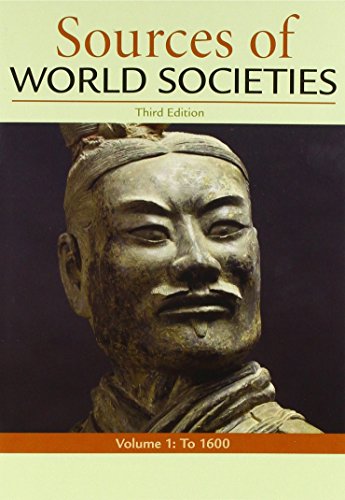 Book Cover Sources of World Societies, Volume 1