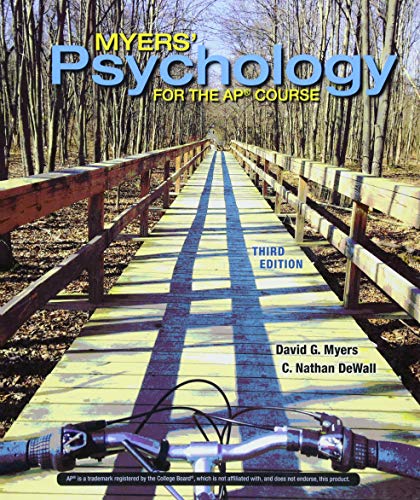 Book Cover Myers' Psychology for the Ap(r) Course