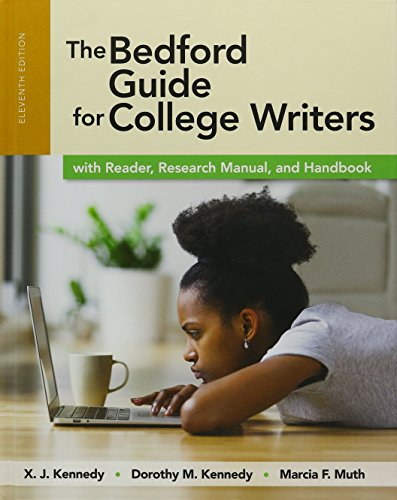 The Bedford Guide for College Writers with Reader, Research Manual and Handbook (4-in-1) 11e (Cloth) & Writer's Help 2.0, Lunsford Version 5e (Twelve Month Access)
