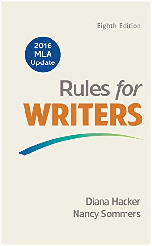 Book Cover Rules for Writers with 2016 MLA Update