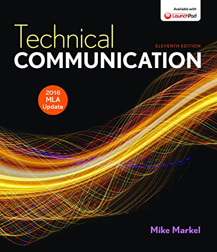 Technical Communication: 2016 MLA Update