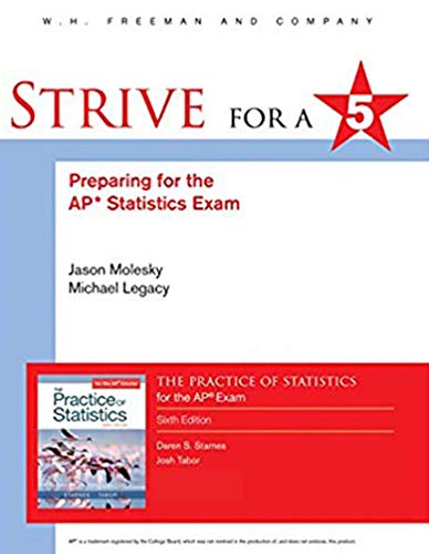 Book Cover Strive for a 5: Preparing for the Ap(r) Statistics Exam