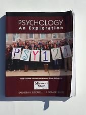 Psychology: An Exploration: Third Custom Edition for Missouri State University