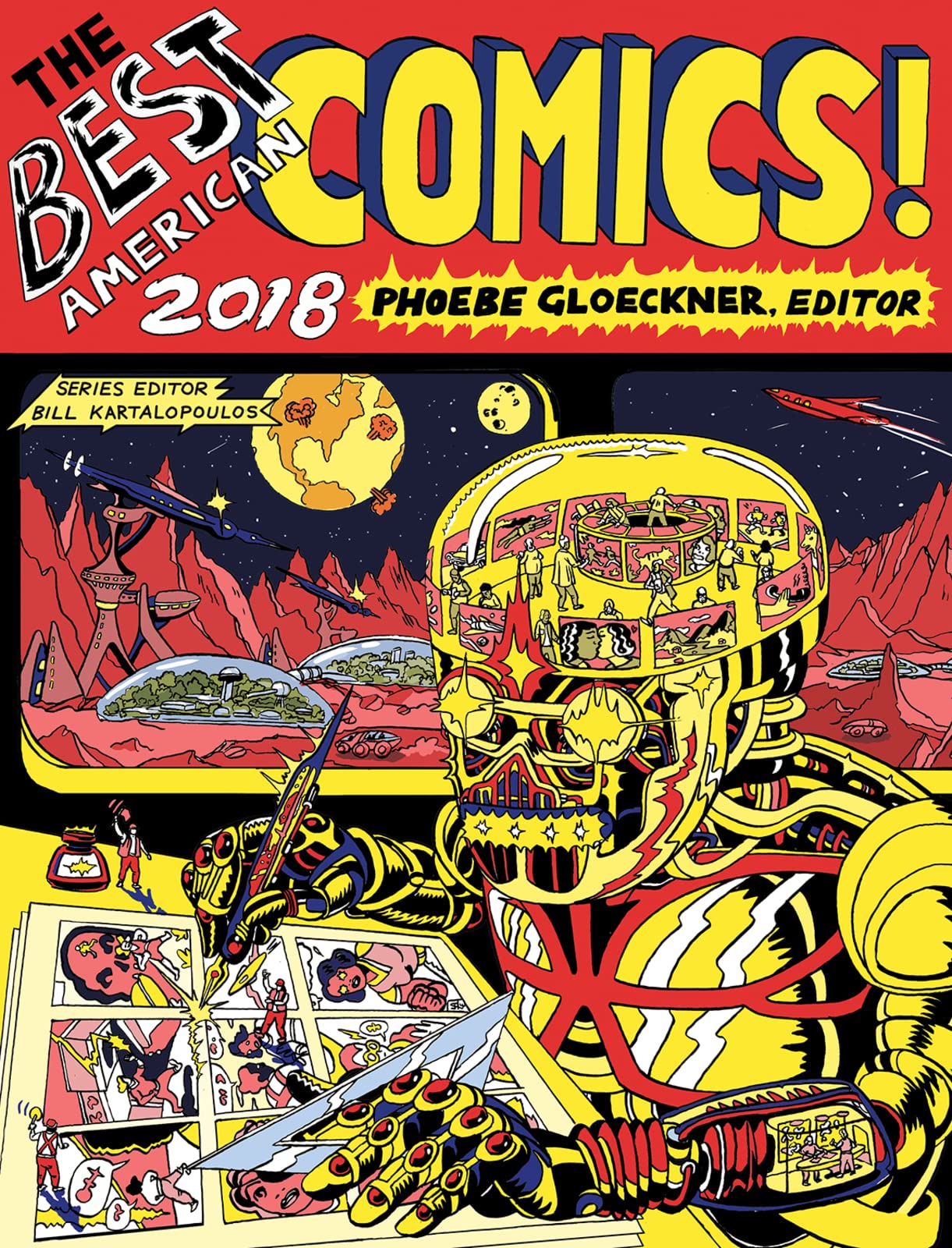 Book Cover The Best American Comics 2018