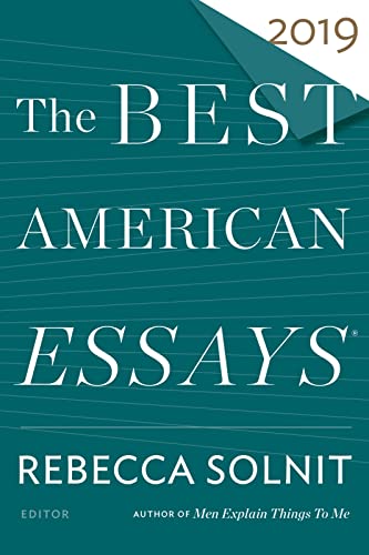 Book Cover The Best American Essays 2019