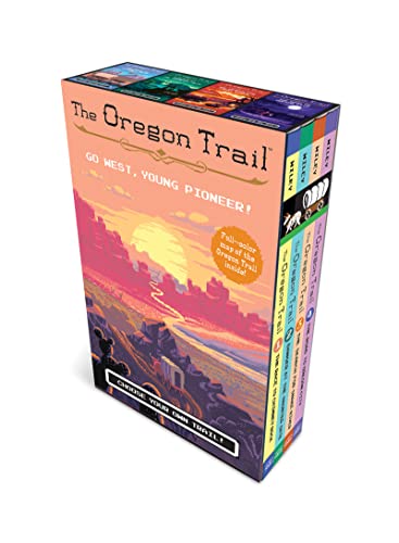 Book Cover The Oregon Trail (paperback boxed set plus poster map)