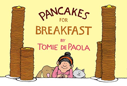 Book Cover Pancakes for Breakfast