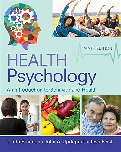 Book Cover Health Psychology: An Introduction to Behavior and Health