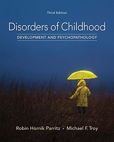 Book Cover Disorders of Childhood: Development and Psychopathology