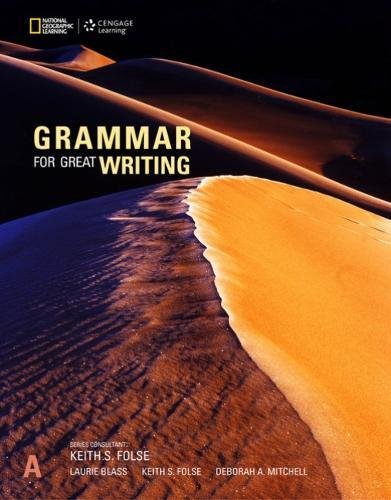 Book Cover Grammar for Great Writing A