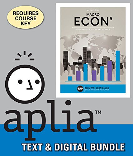 Book Cover Bundle: ECON MACRO, 5th + Aplia, 1 term Printed Access Card