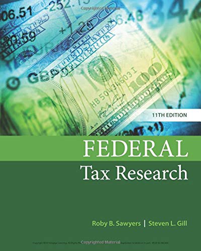Book Cover Federal Tax Research
