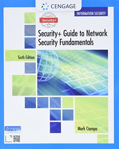 Book Cover CompTIA Security+ Guide to Network Security Fundamentals - Standalone Book