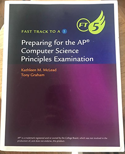 Book Cover Preparing for the AP Computer Science Principles Exam
