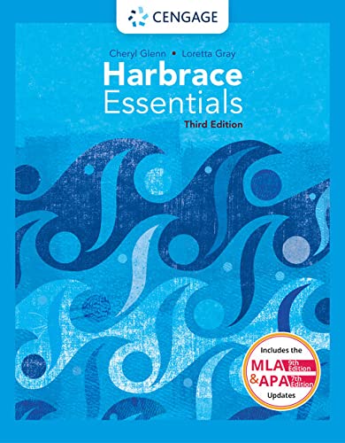 Book Cover Harbrace Essentials with APA Updates