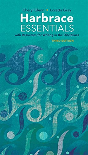 Book Cover Harbrace Essentials with Resources Writing in the Disciplines