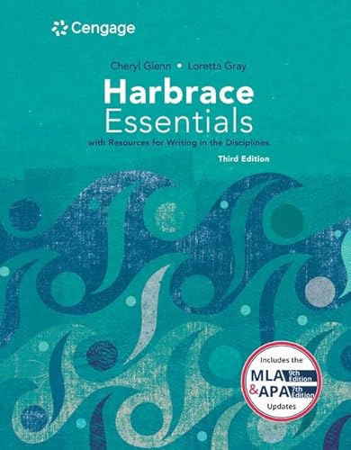 Harbrace Essentials with Resources Writing in the Disciplines